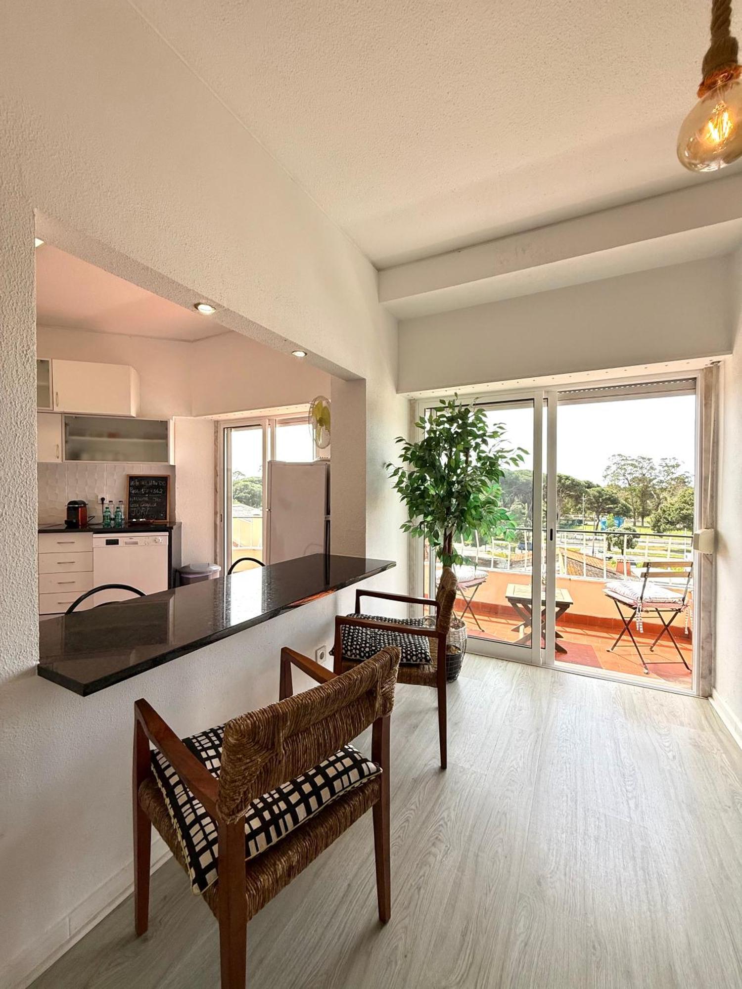 Espectacular Apartamento Na Praia A 20 Min De Lisboa Costa da Caparica Bagian luar foto